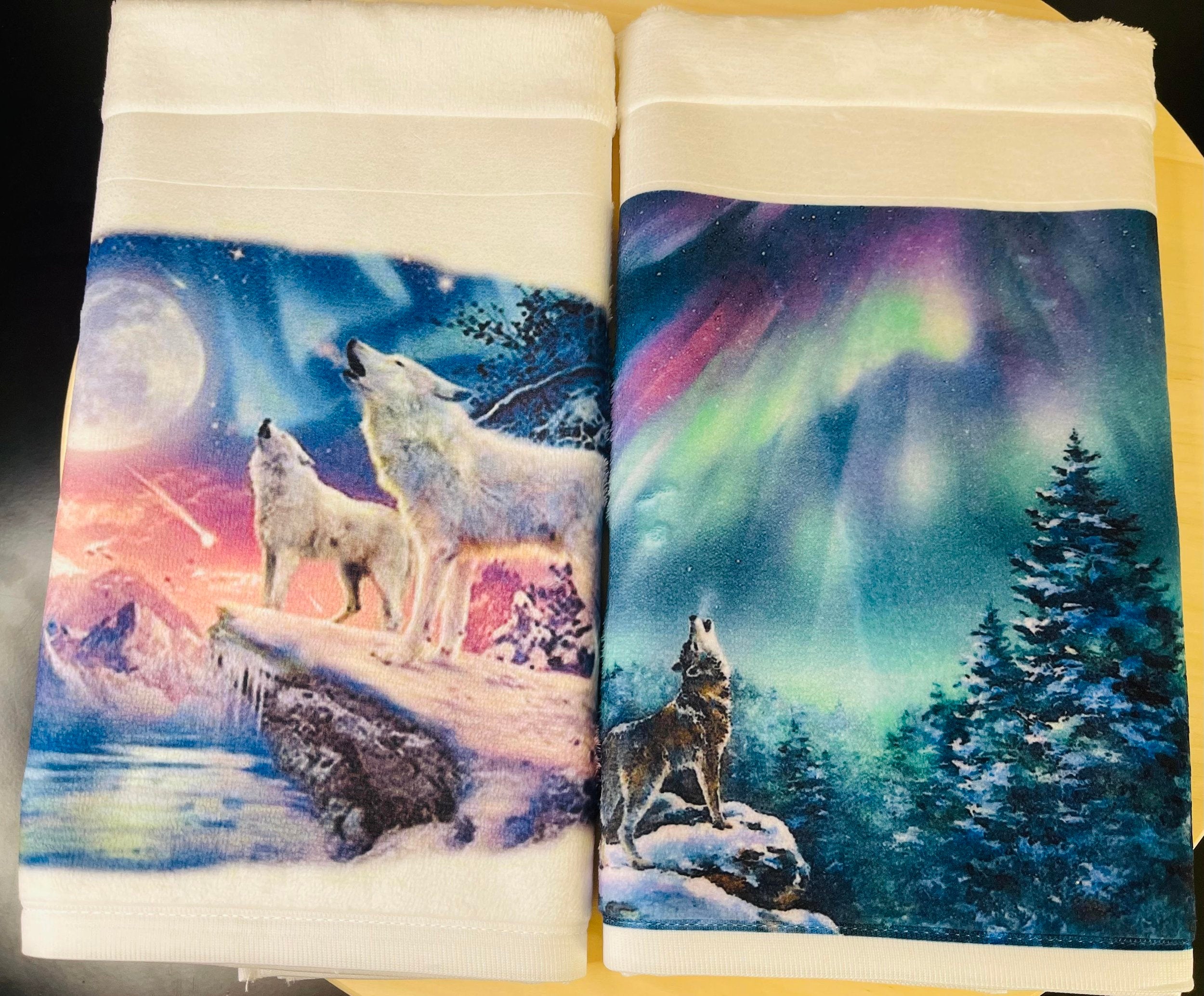 Wolf Towels Set