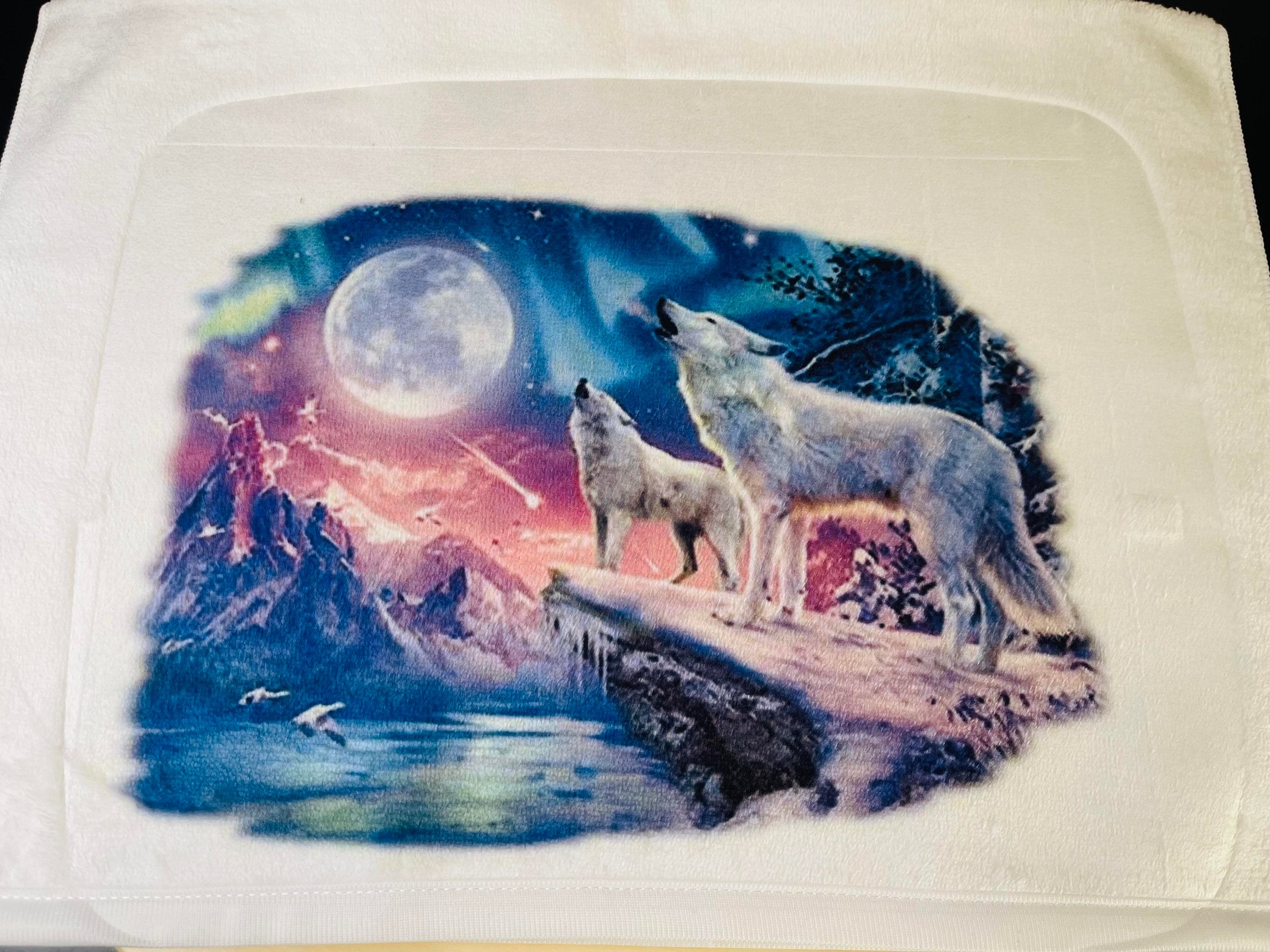 Wolf Towels Set