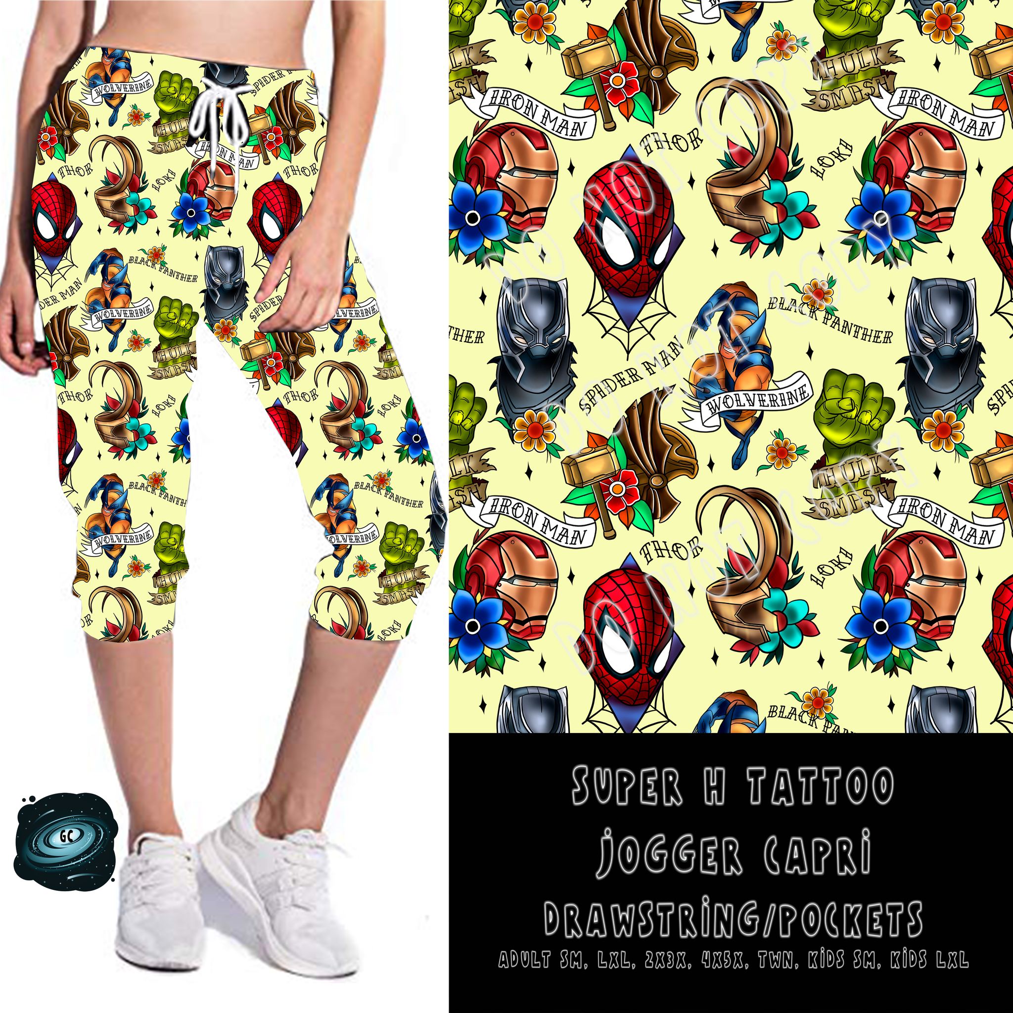 TATTOO RUN- SUPER H- POCKET LEGGING/JOGGER