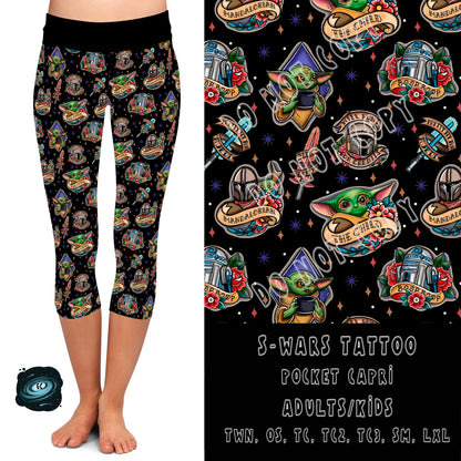 TATTOO RUN- SWARS- POCKET LEGGING/JOGGER