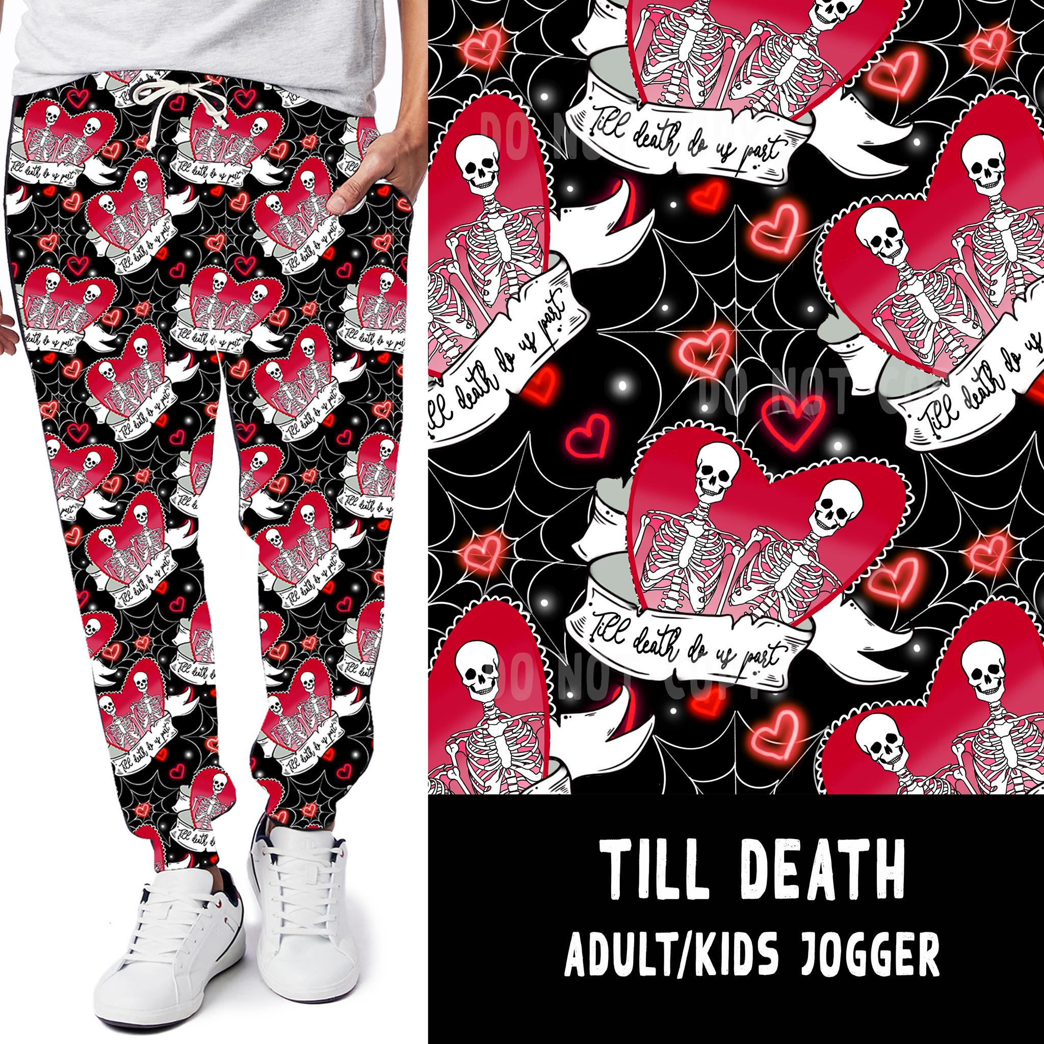 LUCKY IN LOVE-TILL DEATH LEGGINGS/JOGGERS