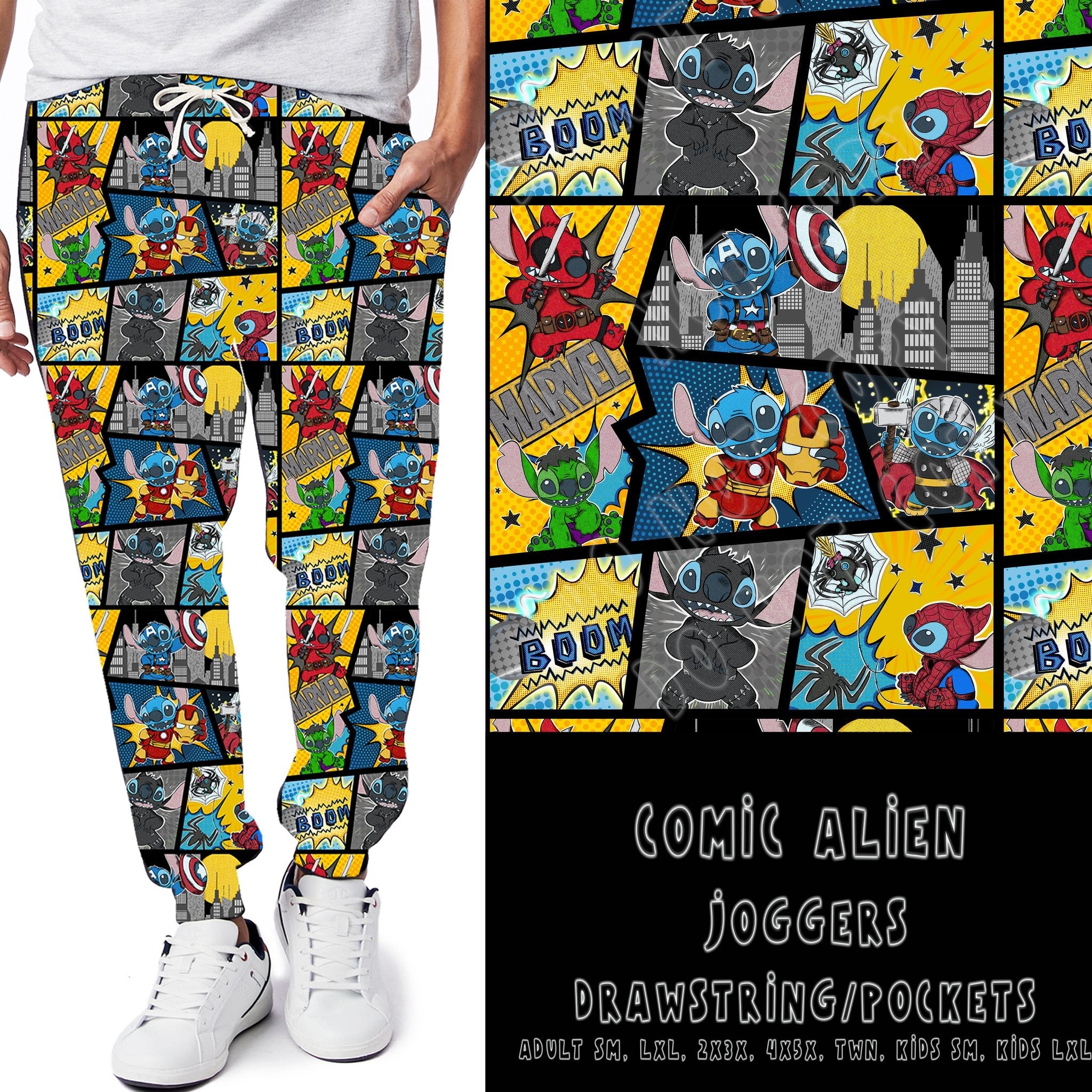 ACR RUN-COMIC A-LEGGINGS/CAPRI/JOGGER/JOGGER CAPRI