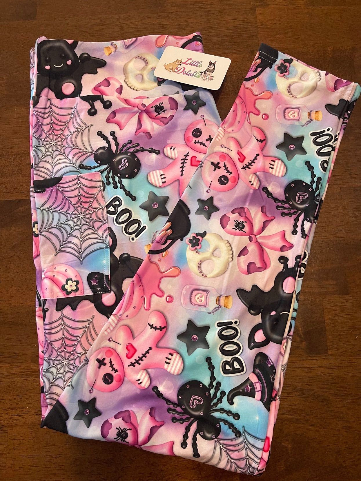 Boo Leggings with Pockets