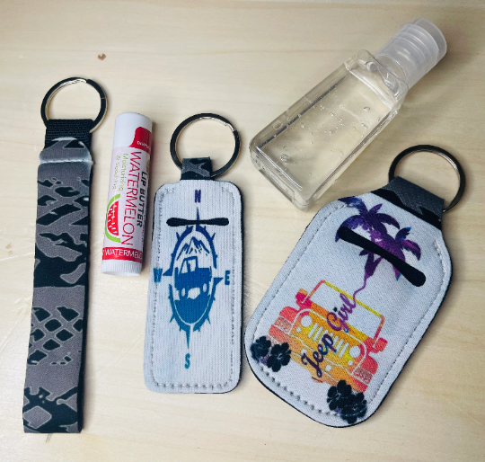 Off Road Girl Key Chain Set