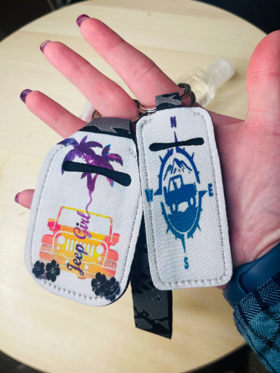 Off Road Girl Key Chain Set