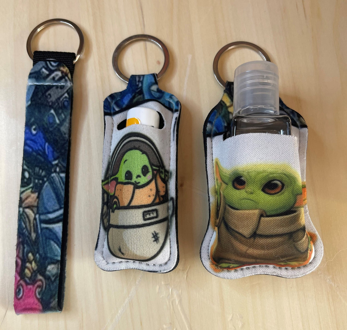 Mando Yoda Key chain Set