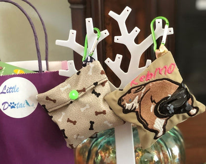 Custom Breed Doggie Waste Bag Holder