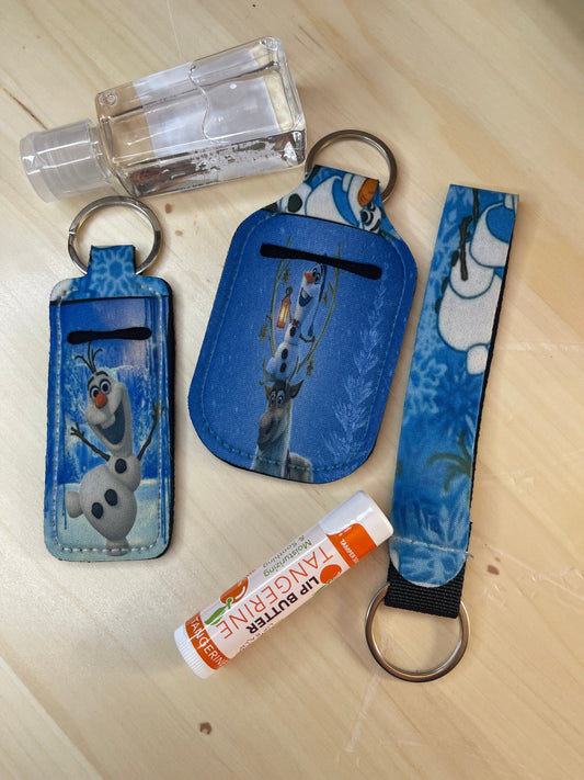 Olaf Keychain Set