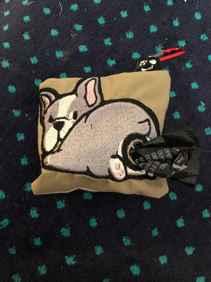 Custom Breed Doggie Waste Bag Holder