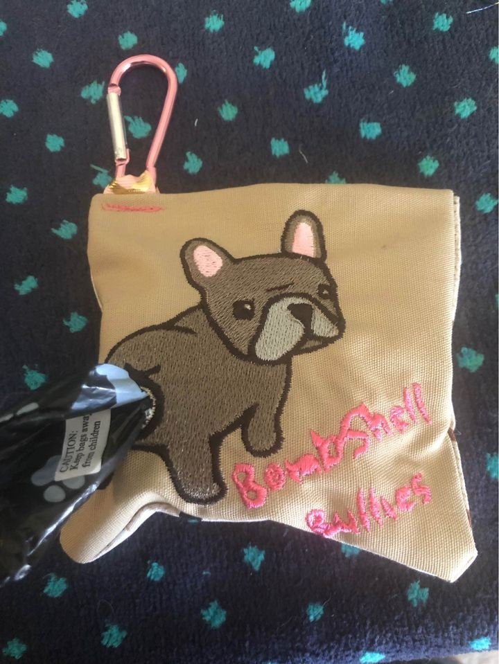 Custom Breed Doggie Waste Bag Holder