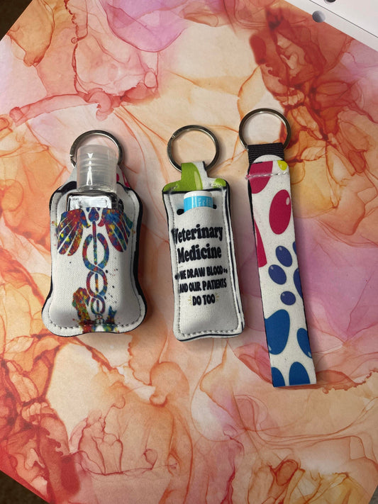Veterinary Medicine Key Chain Set