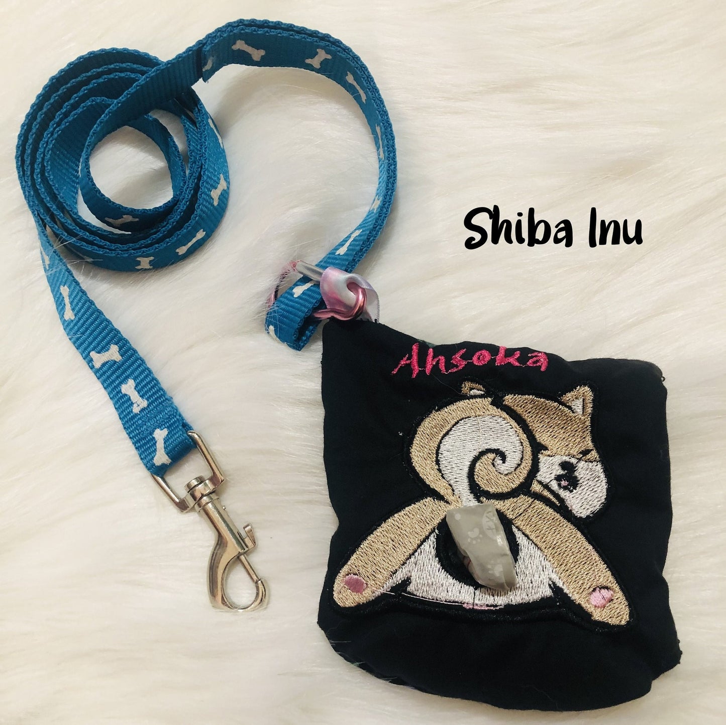 Custom Breed Doggie Waste Bag Holder