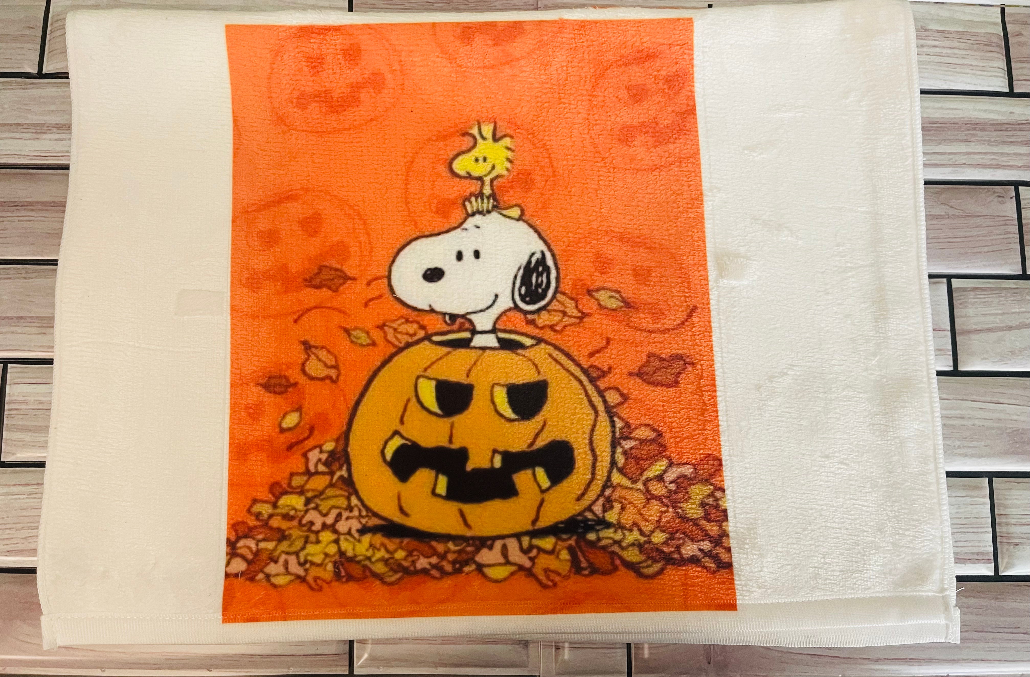 Inspired Halloween Snoopy Towels