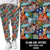 PATCH RUN-ISLAND GIRL LEGGINGS/JOGGERS