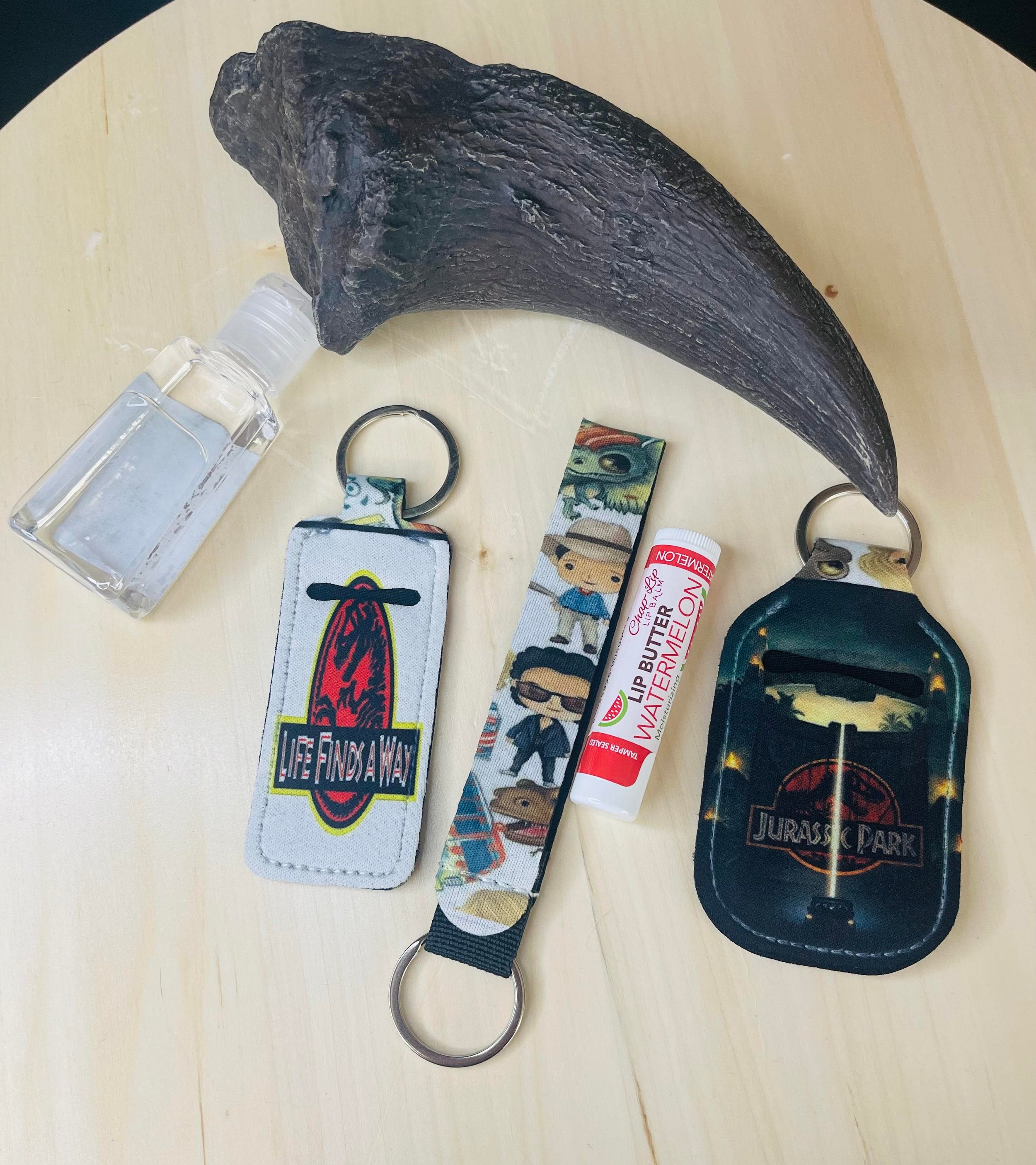 Dinosaur Park Keychain SET