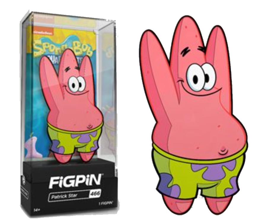 SpongeBob SquarePants Patrick Star FiGPiN Classic Enamel Pin