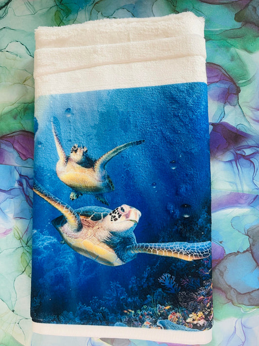Sea Turles Towel Set