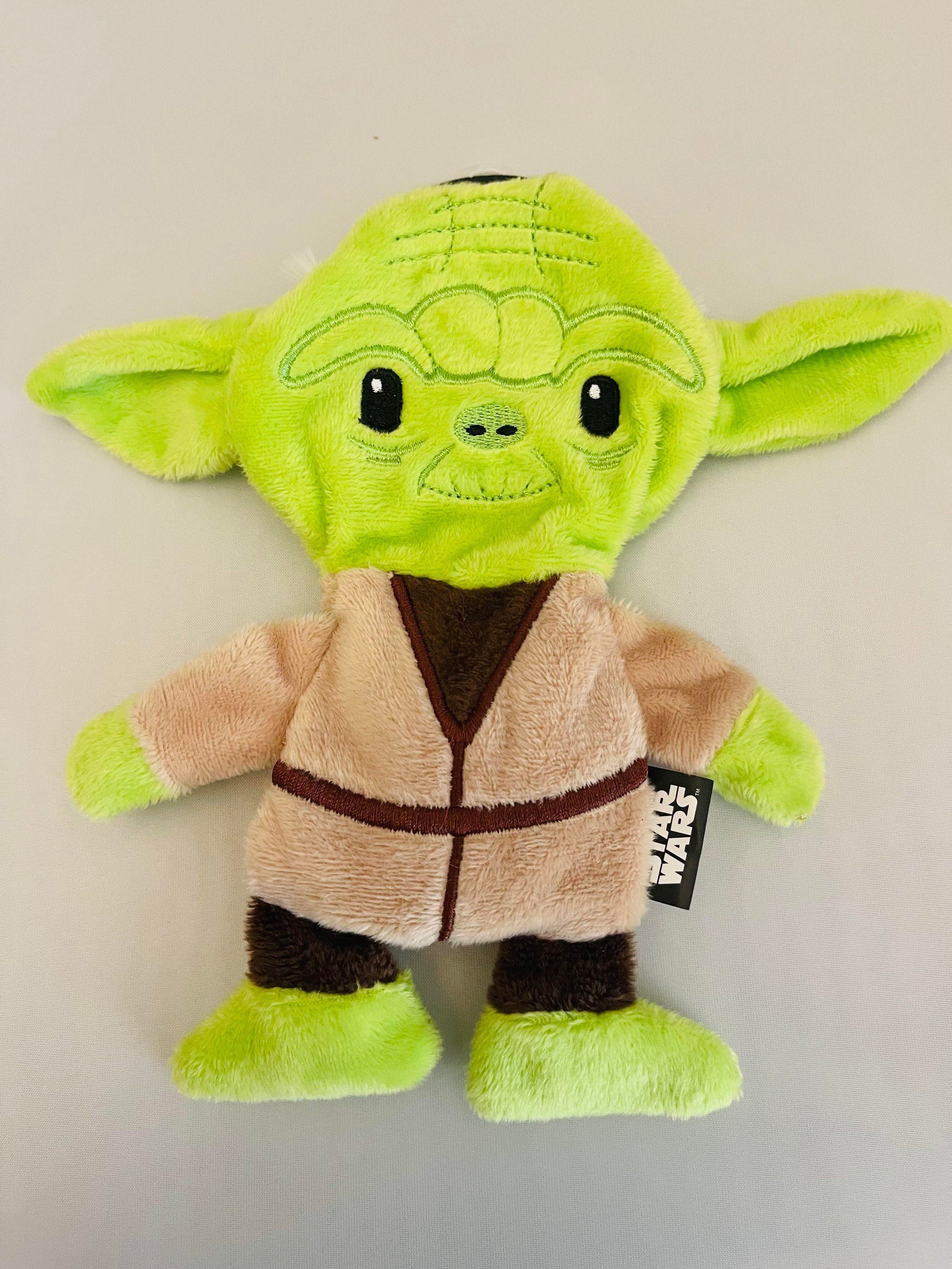 Star Wars for Pets Plush Yoda Figure Dog Toy - Star Wars Squeaky Dog Toy